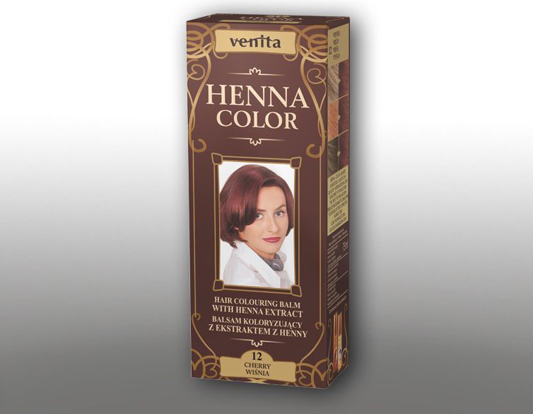 Venita Ziołowe Balsamy Henna Color 12 Wiśnia 75ml