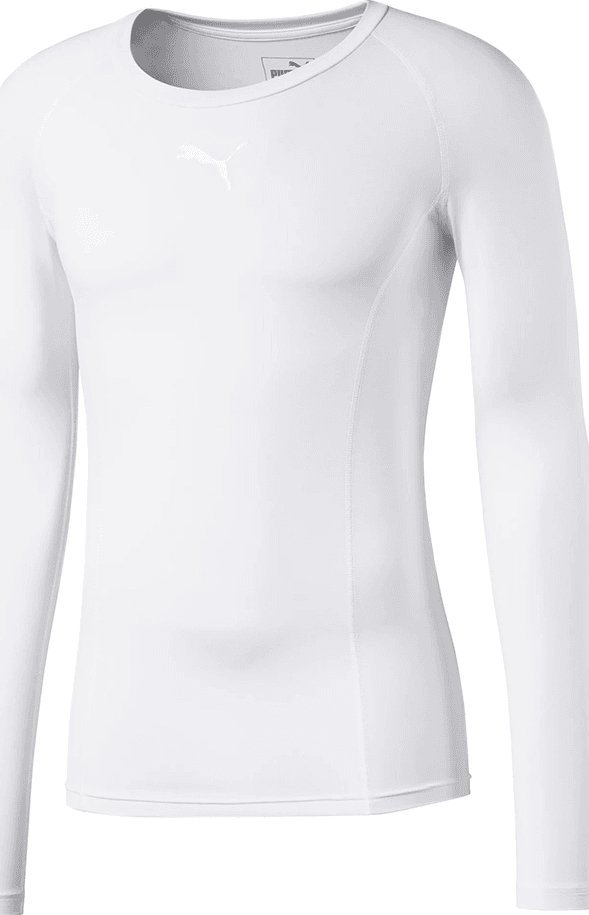 Puma Koszulka męska Puma LIGA Baselayer Tee LS biała 655920 04 2XL