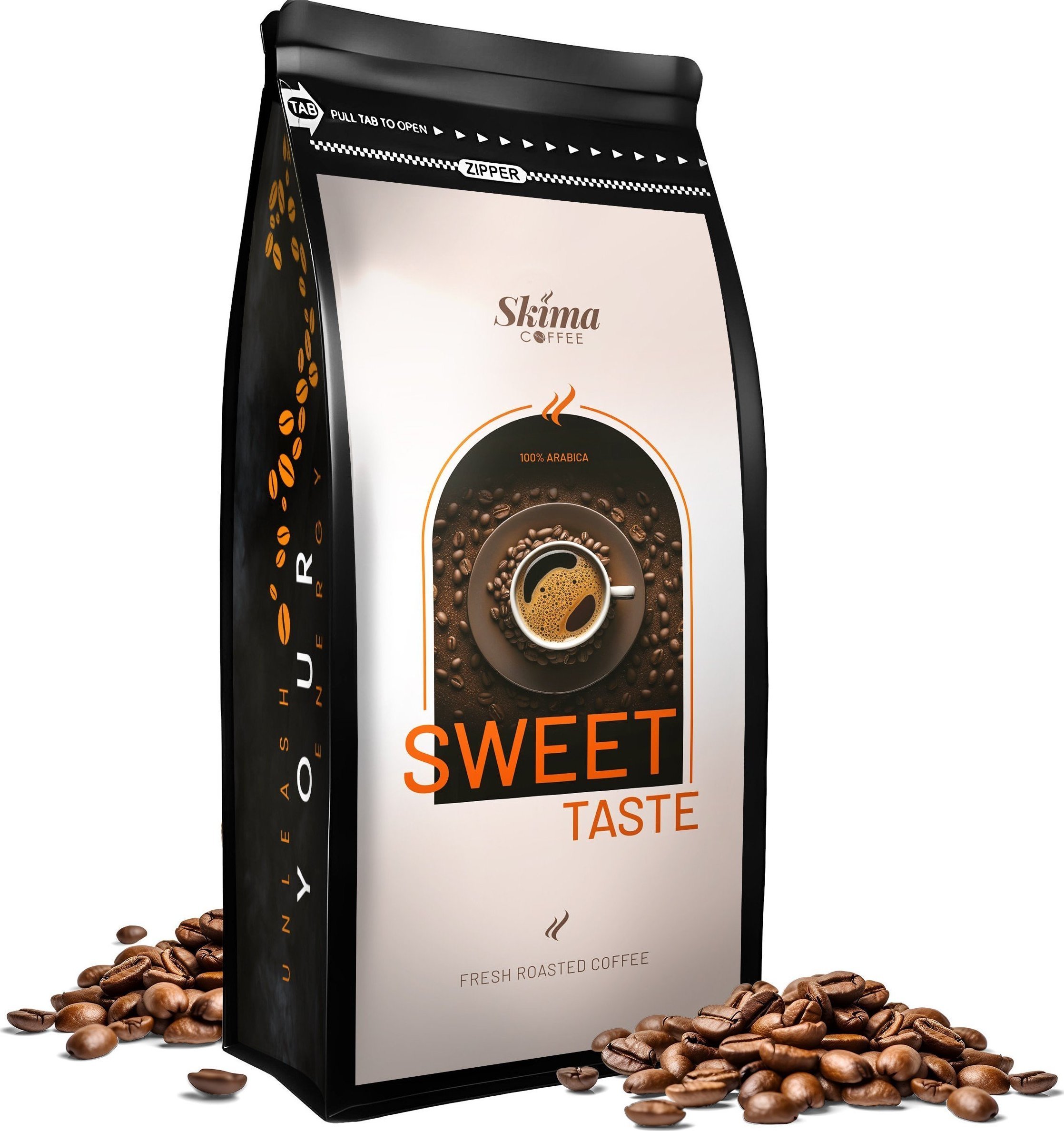 Kawa ziarnista 1kg SWEET TASTE 100% ARABICA do ekspresu + GRATIS