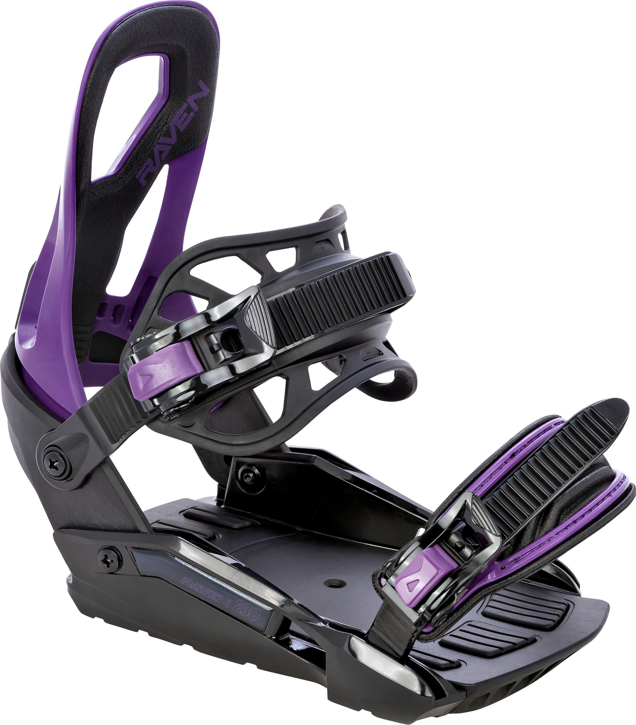 RAVEN Wiązania snowboardowe RAVEN S230 Black/Violet S/M