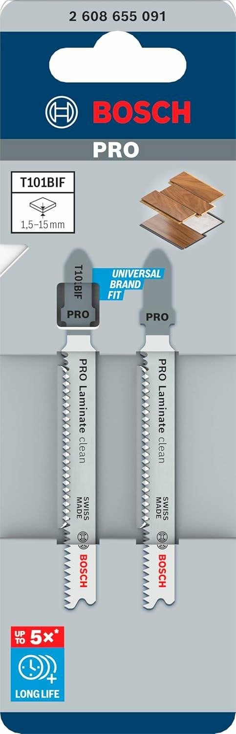 BOSCH BRZESZCZOT T PRO LAMINATE CLEAN T101BIF 83mm /5szt.