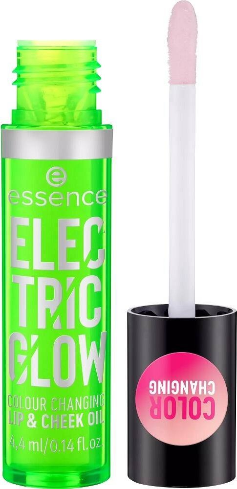 Essence Essence Electric Glow zmieniający kolor olejek do ust i policzków 4.4ml