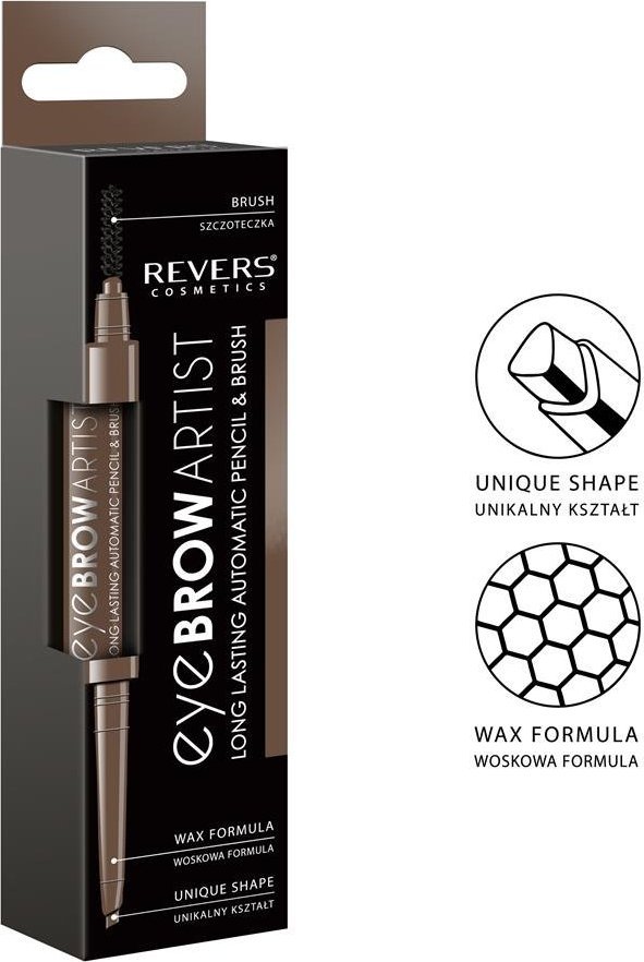 Revers REVERS Woskowa kredka do brwi Eyebrow Artist Taupe 1szt