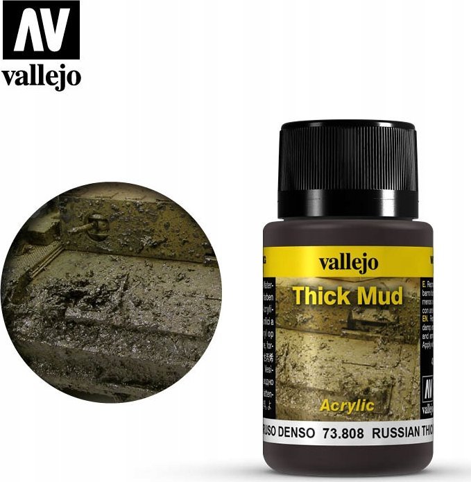 Vallejo Vallejo: 73.808 - Weathering FX - Thick Mud - Russian (40 ml)