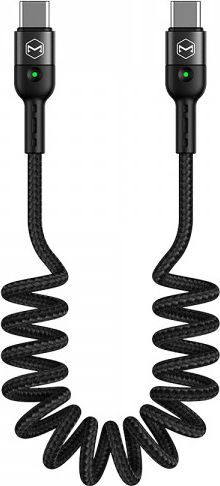 Kabel USB Mcdodo USB-C - USB-C 1.8 m Czarny (79815)