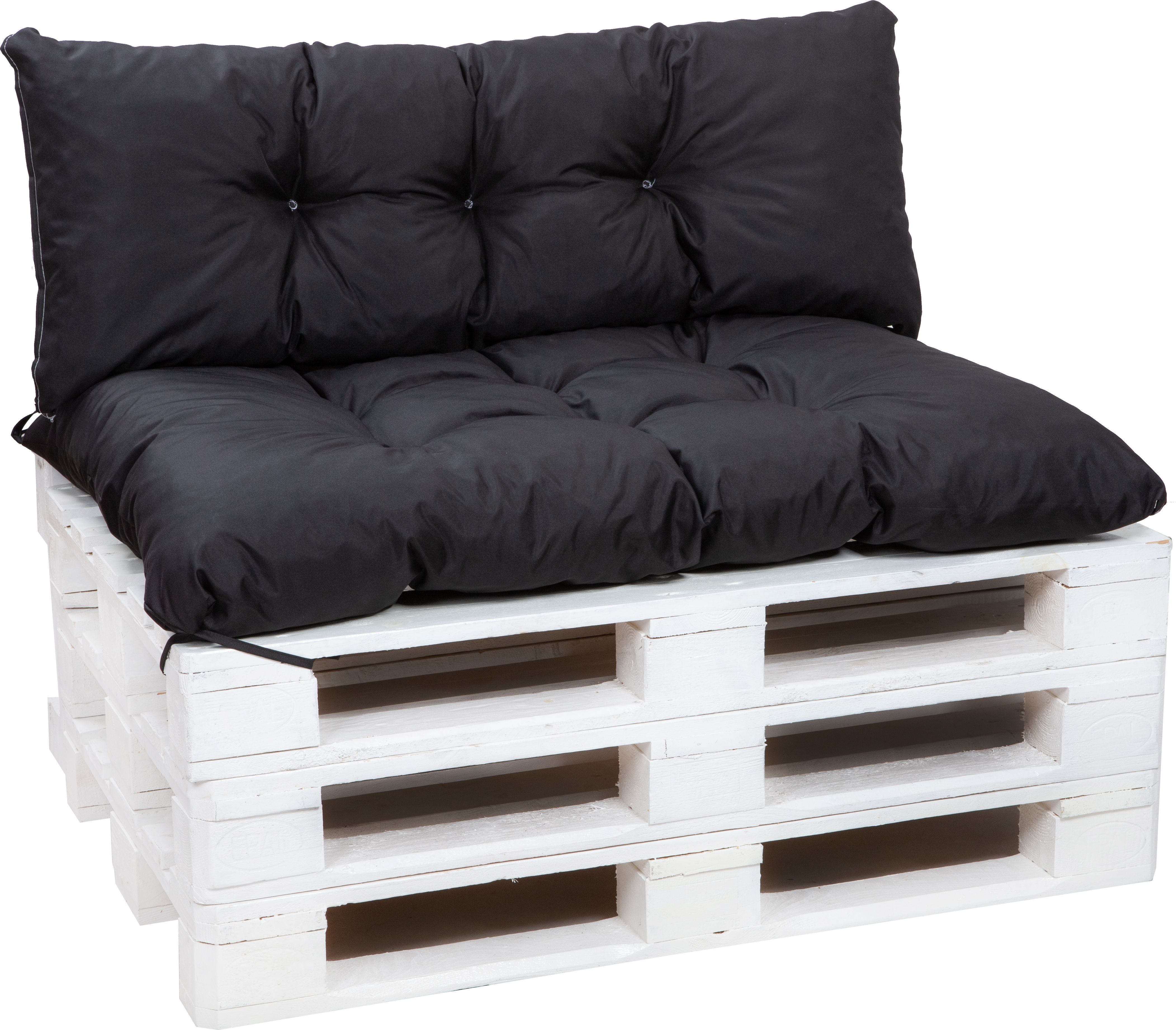 Setgarden Poduszki poduchy na paletę | zestaw poduszek na paletę | zestaw 120x80/120x40cm