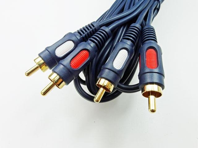 KABEL 2XRCA - 2XRCA CHINCH 2- RCA łezka 20m fv