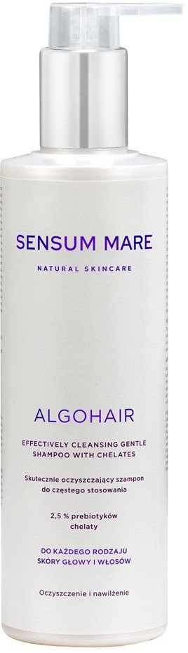 Sensum Mare SENSUM MARE, szampon ALGOHAIR EFFECTIVELY CLEANSING GENTLE SHAMPOO WITH CHELATES