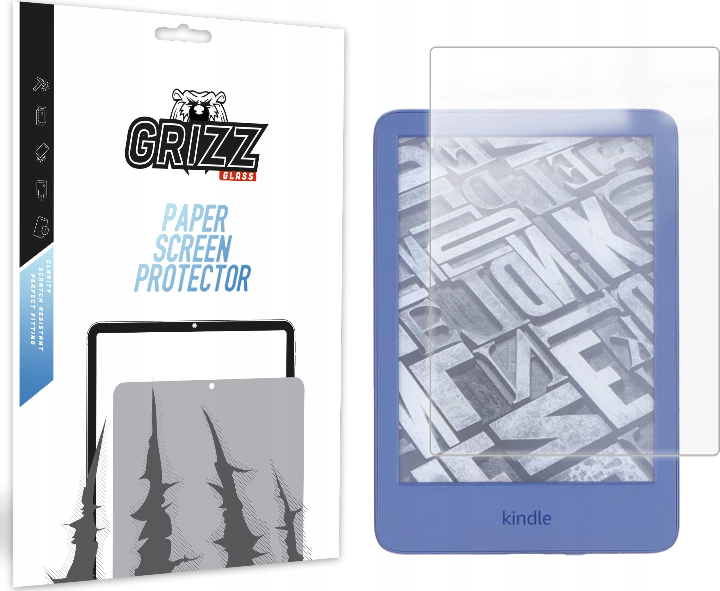 Folia matowa GrizzGlass PaperScreen do Amazon Kindle 11 2022