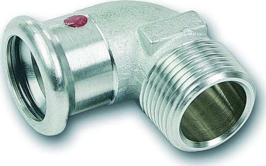 SANHA Kolano SANHA-THERM C-Stahl 90° przejścowe d22x3/4 GZSANHA