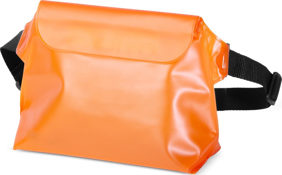 Hurtel Wodoodporna saszetka / nerka PVC - pomarańczowa