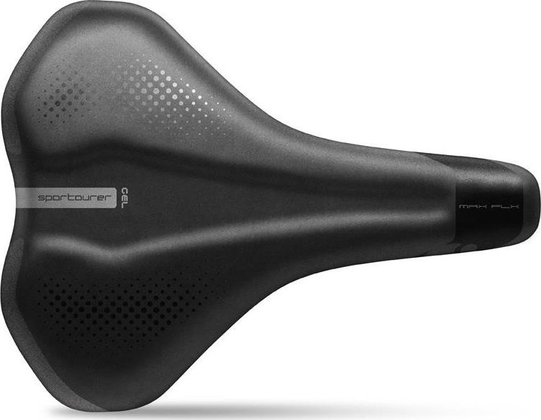 Sportourer Siodło SPORTOURER MAX FLX GEL (S FILL CITY) żelowe + elastomery unisex (NEW)