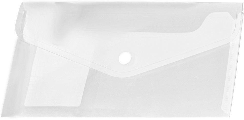 Tetis Koperta DL PP na zatrzask transparentna (12szt)