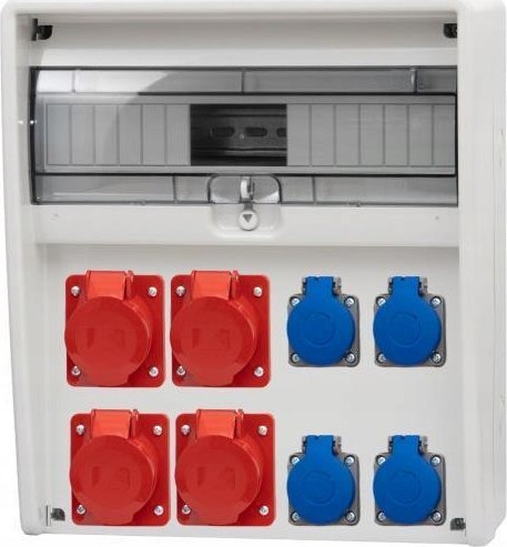 F-Elektro Rozdzielnica 17M ULISSE 16A/5P, 3x32A/5P, 4x230V IP65