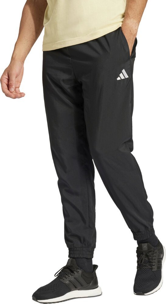 Spodnie męskie adidas Essentials Small Logo Stanford czarne JD1833 S