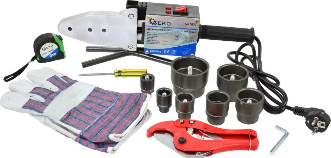 Geko ZGRZEWARKA POLIFUZYJNA DO RUR(DUŻA)16-63MM GEKO(5) G81031 GEKO