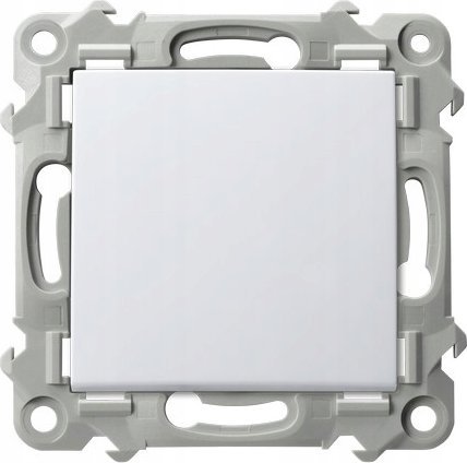 Ospel Łącznik jednobiegunowy Ospel Szafir ŁP-1Z/m/00 biały