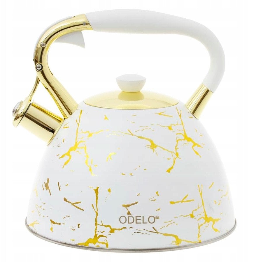 CZAJNIK NIEELEKTRYCZNY OD 2283 BIAŁY ZŁOTY 3 L