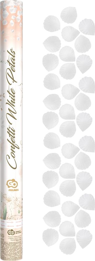 GoDan Konfetti pneumatyczne pĹ‚atki rĂłĹĽ biaĹ‚e