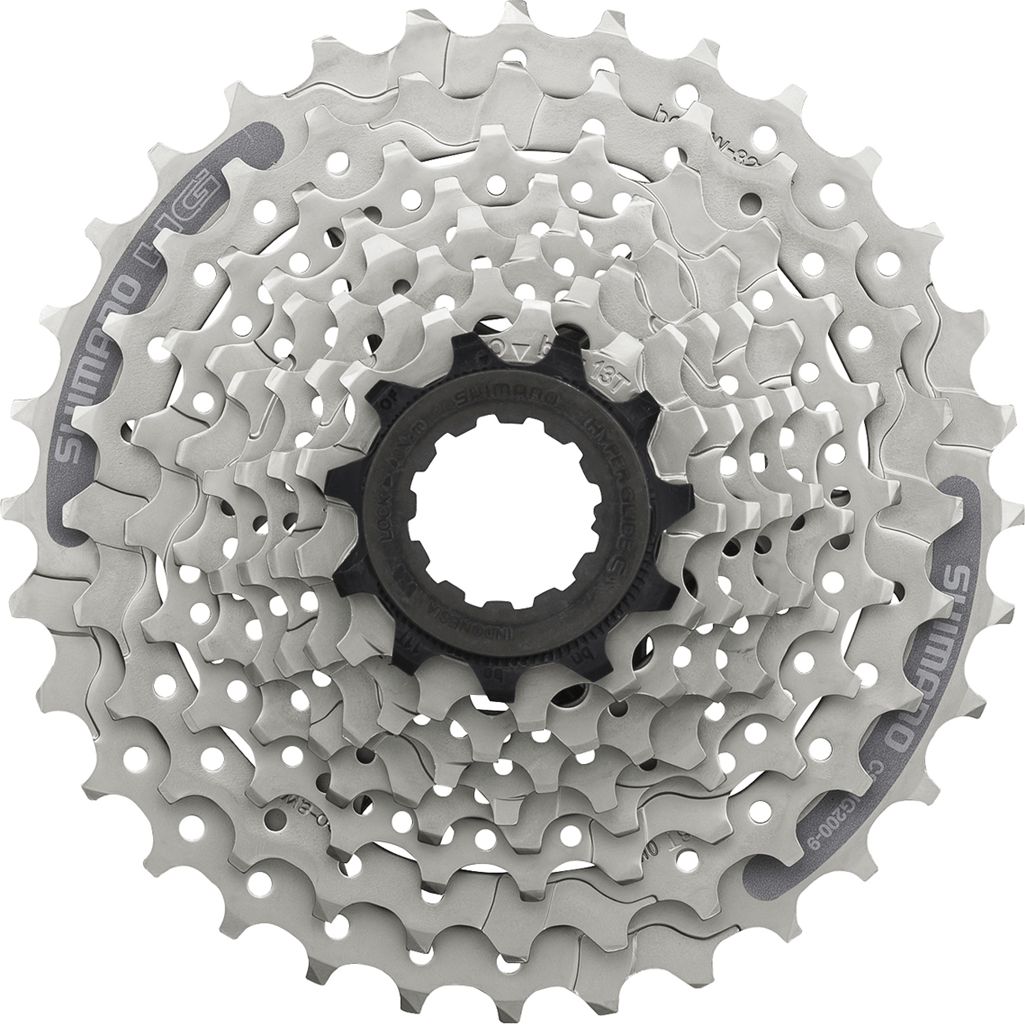 Shimano Kaseta Shimano CS-HG201 9 rzędowy 11-32 Acera srebrna Uniwersalny