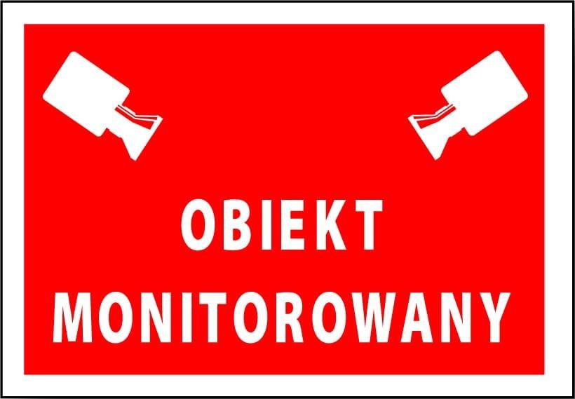 Mój dom Zi-36 - Znak Tablica - Obiekt Monitorowany 17X25