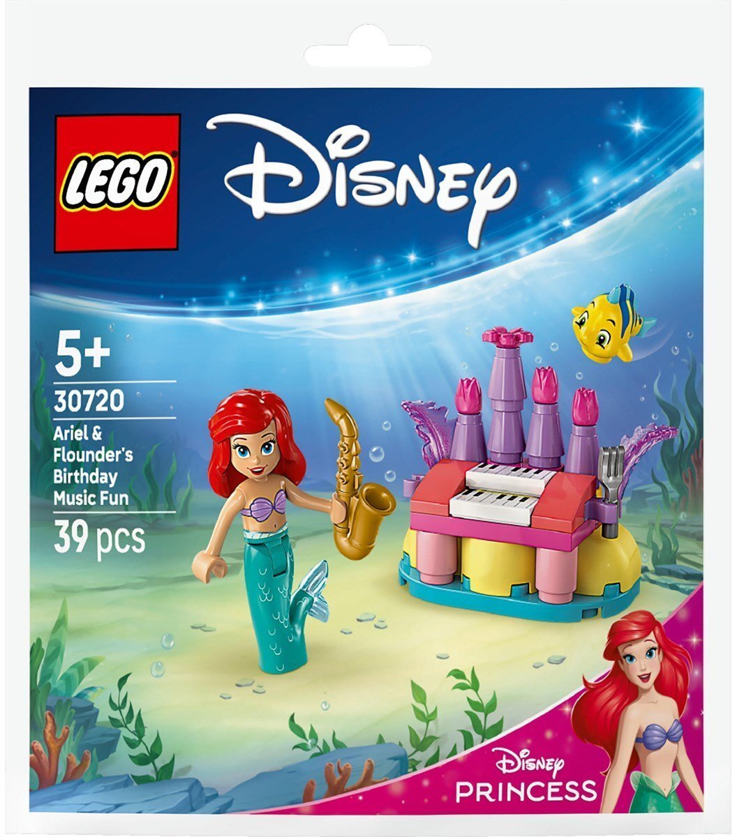 LEGO Disney Urodzinowa potańcówka Arielki i Florka (30720)