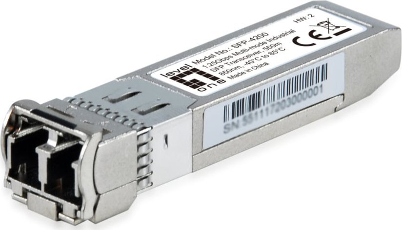 Moduł SFP LevelOne LevelOne SFP-4200 moduł przekaźników sieciowych Swiatłowód 1250 Mbit/s 850 nm