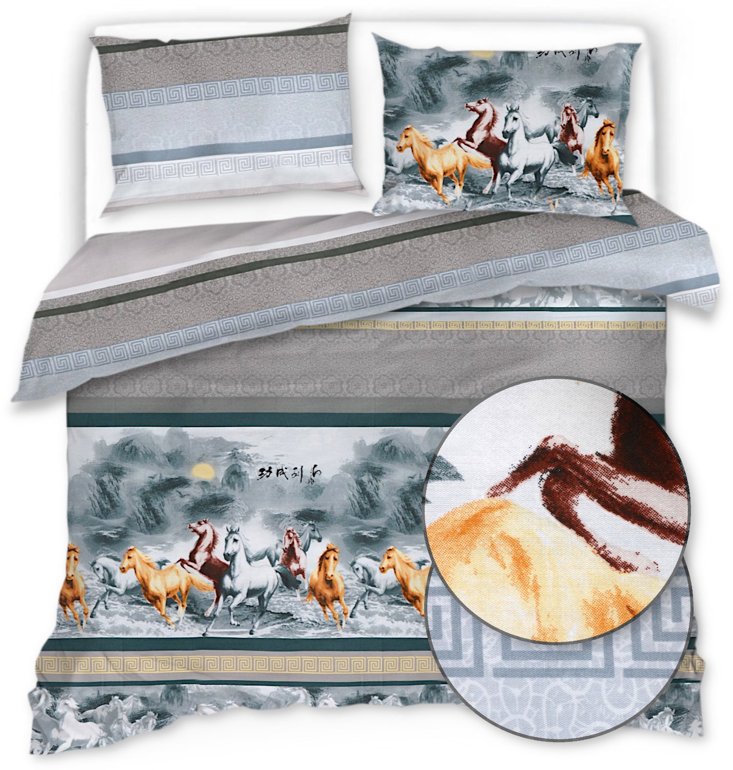 Pościel Satyna Bawełniana 160X200 Collection World 388