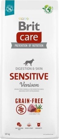 Brit Care Dog Grain-Free Sensitive Venison 12kg