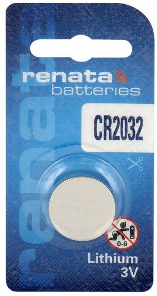Renata CR2032 Lithium knapcelle batteri, 1 stk.