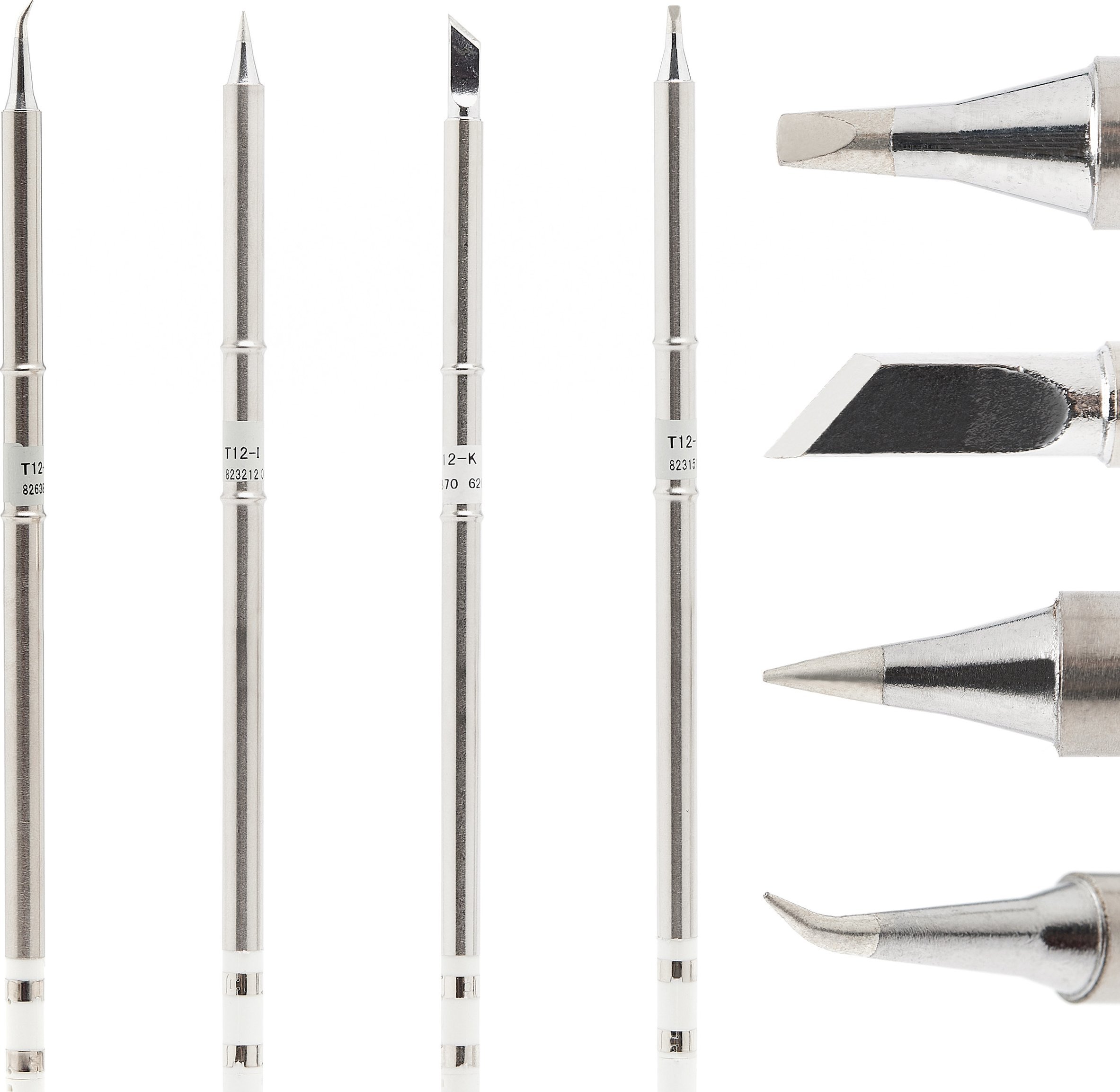 Zestaw 4szt T12 Groty z Grzałką do Lutownicy OSS TEAM Yihua Sugon JBC