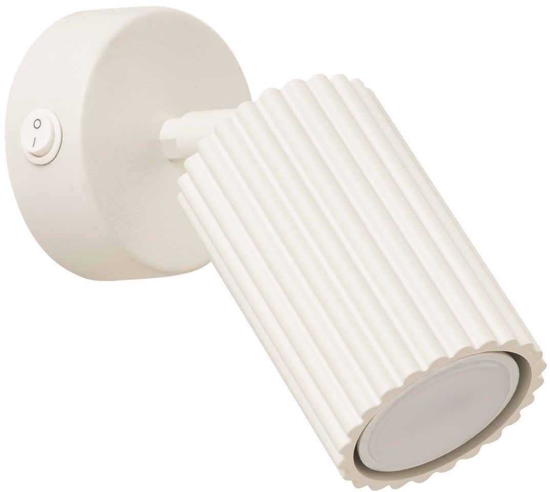 Kinkiet Karbon Beżowy Z Włącznikiem Gu10 Max 10W Ledw Sollux Lighting