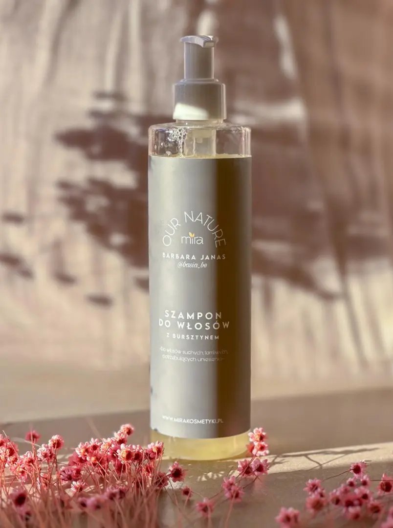 Mira OUR NATURE by Basia_be Szampon do włosów z bursztynem 300 ml
