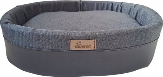 Diversa DIVERSA-LEGOWISKO EMILY SKAY 3 GRAFIT 70x60x15