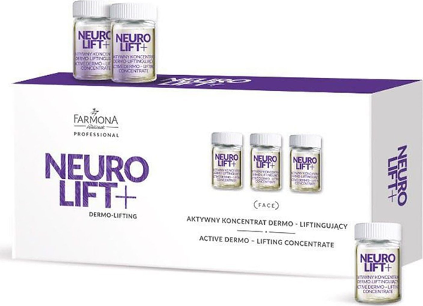 Activeshop Farmona neuro lift+ aktywny koncentrat dermo-liftingujący 10 x 5 ml