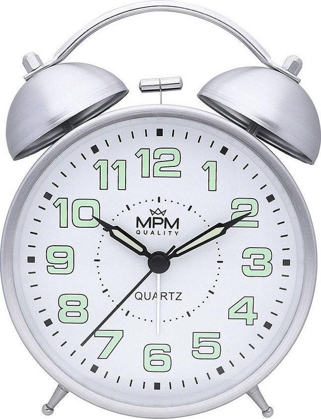 MPM Budzik MPM C01.3855.72 Bell Alarm Retro