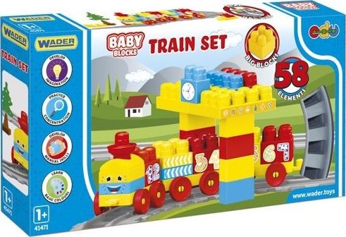 Wader Baby Blocks Kolejka 2,24 m (41470)