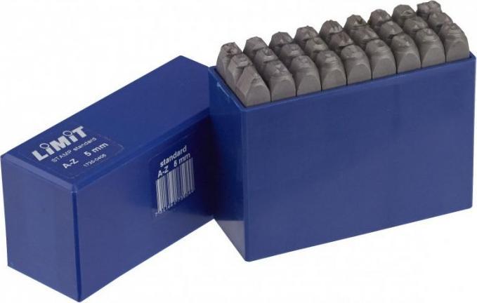 Limit Zestaw stempli literowych A-Z o wysokości liter 8 mm