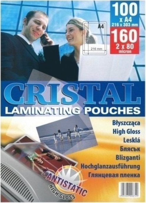 Argo Folia do laminowania samoprzylepna A4 ARGO 330480 80mic 100 szt