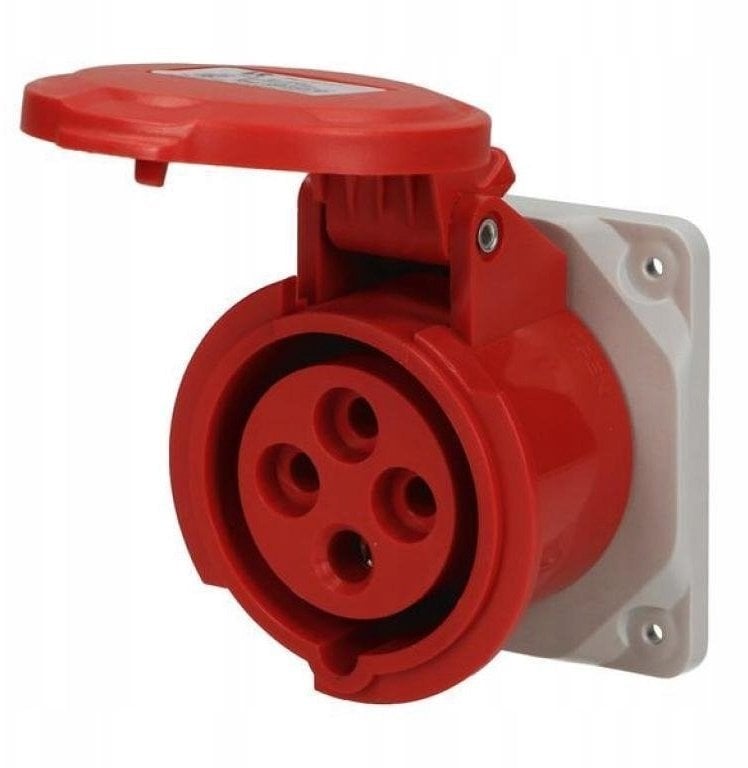 Gniazdo tablicowe proste 16A 4P 400V IP54 SP23370