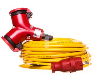 PCE Przedłużacz zwijany 20m N07V3V3-F 3x1,5 2xGS (9AX5Z09123)