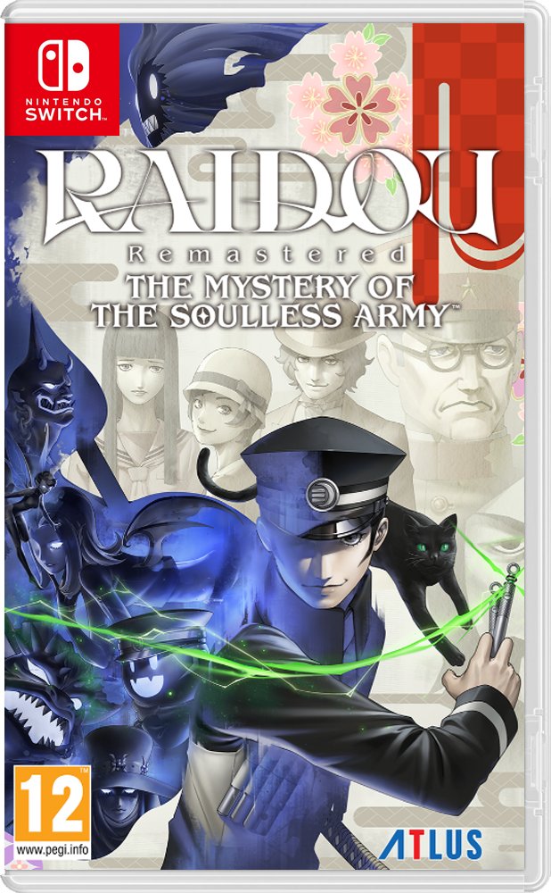 RAIDOU: REMASTERED: THE MYSTERY OF THE SOULLESS ARMY SWITCH