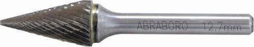 Abraboro Frez do metalu ABRABORO Typ M, 12 x 71/22 - stożek ostry TCT