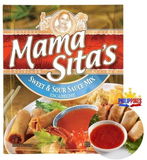 Przyprawa mix sweet sour słodko kwaśna escabeche w proszku z Filipin Mama Sita 40g