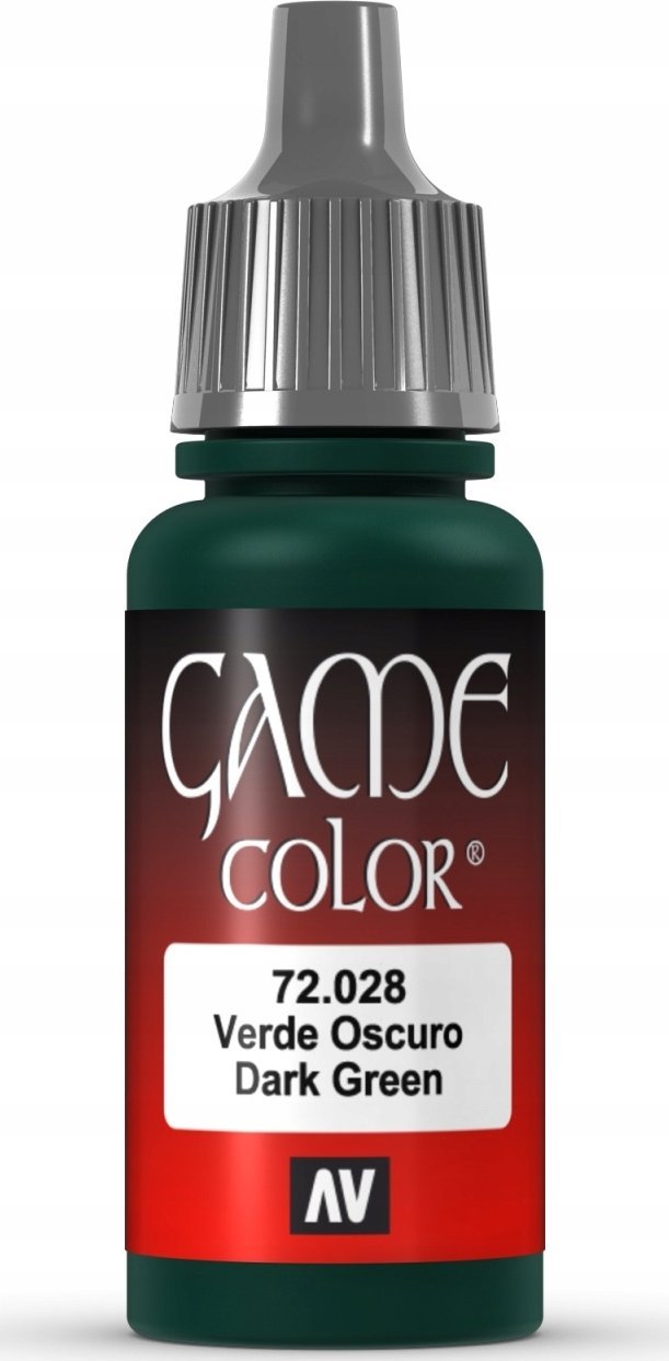 Vallejo Vallejo: 72.028 - Game Color - Dark Green (18 ml)