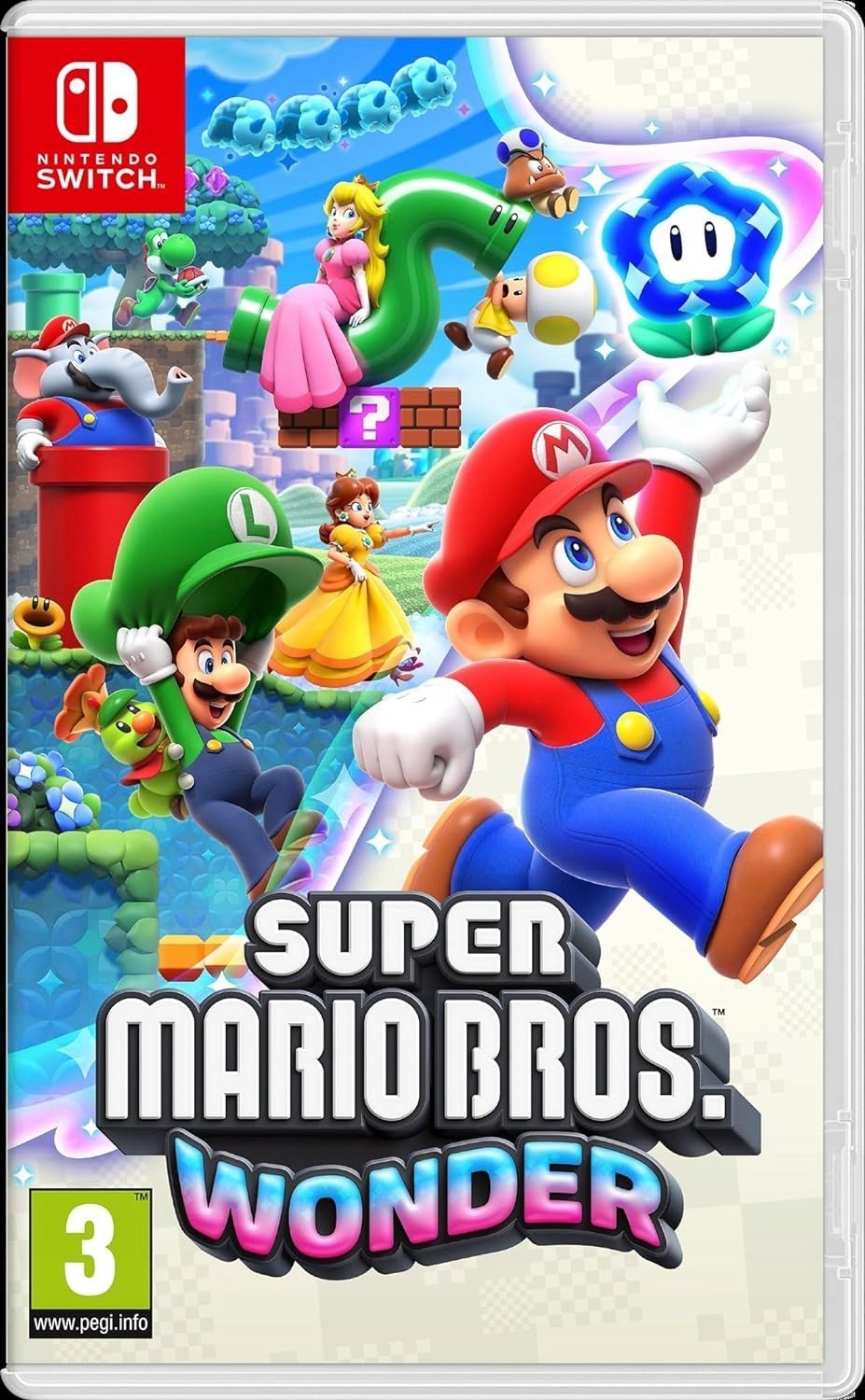 Super Mario Bros. Wonder Switch - jaskinie