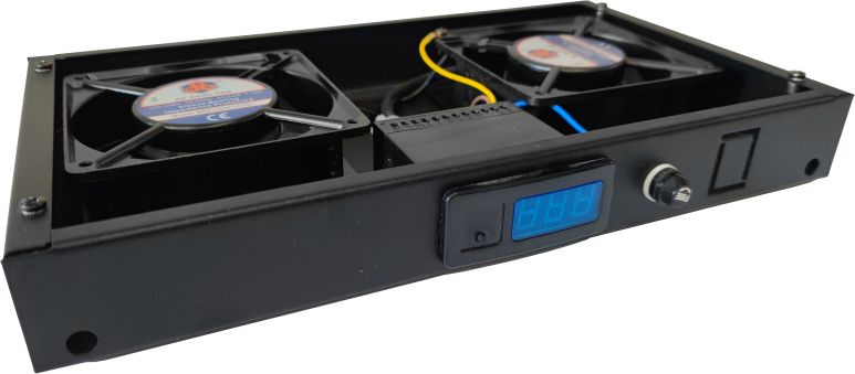 Alantec Panel wentylacyjny 19" 1U (SA-F-1U-2-T3-C)