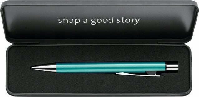 Teka Długopis Snap K10 turkus metallic etui