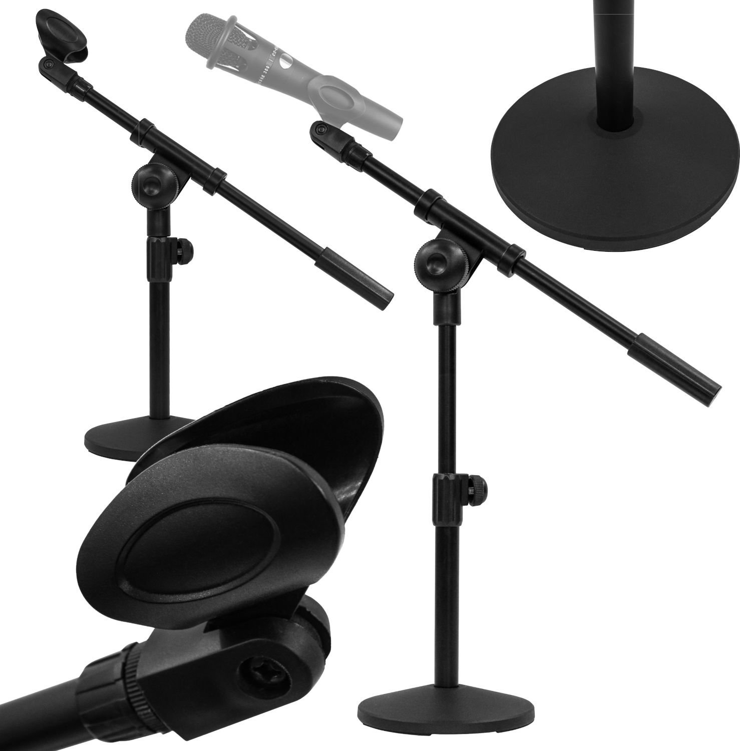 MOZOS SM807 Biurkowy statyw mikrofonowy studyjny