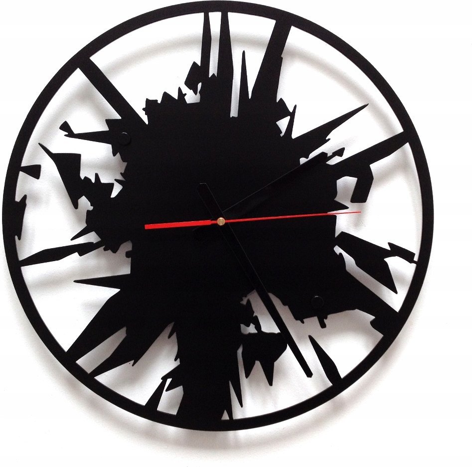 Decolicious Zegar na ścianę TRZASK